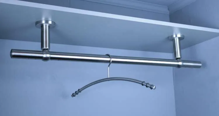Kleiderstange Wand Decke Steel Deal Nowrot Edelstahl nach Maß