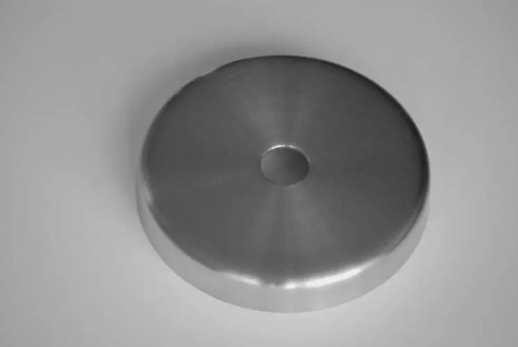 Handlaufträger Set Edelstahl Kugelring Stab und Ronde Wandmontage, 33,7 Rohr Handlaufträger Set Edelstahl Kugelring Stab und Ronde Wandmontage, 33,7 Rohr