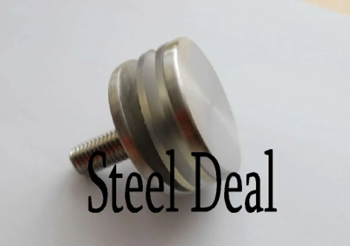 Edelstahl V4A Punkthalter Ø 50 mm für 42,4 Rohr