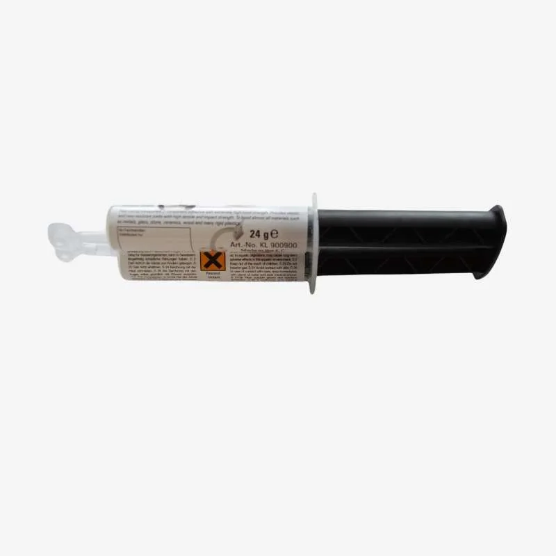 Epoxyd Minutenkleber zum Verkleben von Steckfittings