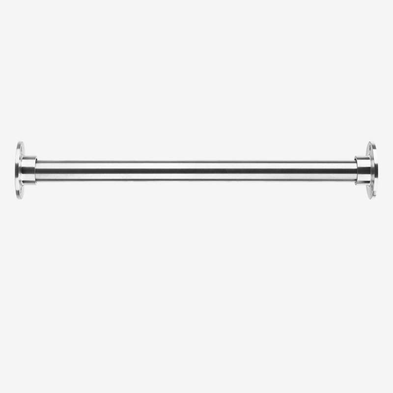 Maßgefertigte Garderobenstange mit Wandflansch - Bild 3